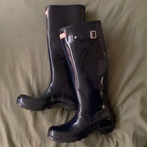 Hunter Women’s Original Tall Gloss Rain Boots.